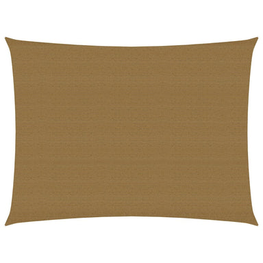 Zonnezeil 160 g/m² 3,5x4,5 m HDPE taupe