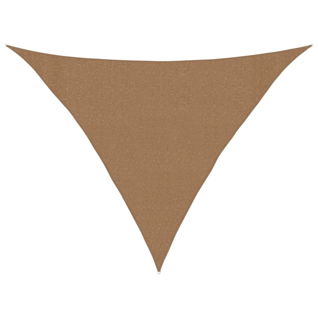 Zonnezeil 160 G/M² 3X3X4,2 M Hdpe Taupe 3 x 3 x 4.2 m