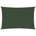 Zonnezeil 160 G/M² 3,5X4,5 M Hdpe Donkergroen 3.5 x 4.5 m