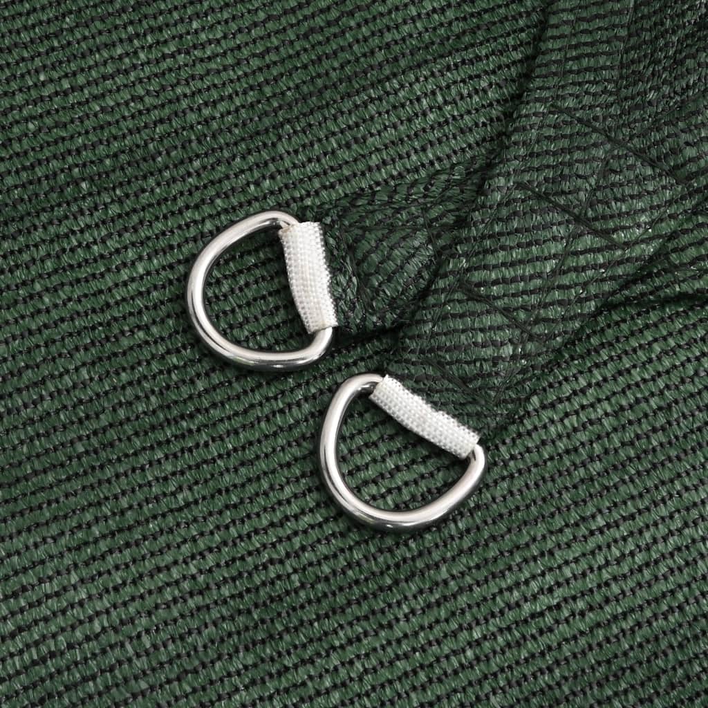 Zonnezeil 160 G/M² Hdpe Donkergroen 3 x 3 x 3 m