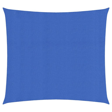Zonnezeil 160 g/m² 2,5x2,5 m HDPE blauw