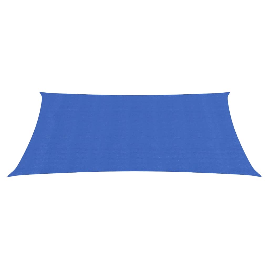 Zonnezeil 160 g/m² 2,5x4 m HDPE blauw