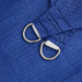 Zonnezeil 160 G/M² 2,5X2,5X3,5 M Hdpe Blauw 2.5 x 2.5 x 3.5 m