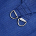 Zonnezeil 160 g/m² 3x3x4,2 m HDPE blauw