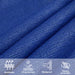 Zonnezeil 160 g/m² 3x3x4,2 m HDPE blauw