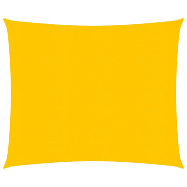 Zonnezeil 160 g/m² 2,5x2,5 m HDPE geel