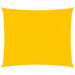 Zonnezeil 160 g/m² 2,5x2,5 m HDPE geel