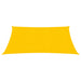 Zonnezeil 160 g/m² 2,5x2,5 m HDPE geel