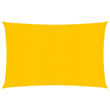 Zonnezeil 160 g/m² 2,5x3,5 m HDPE geel