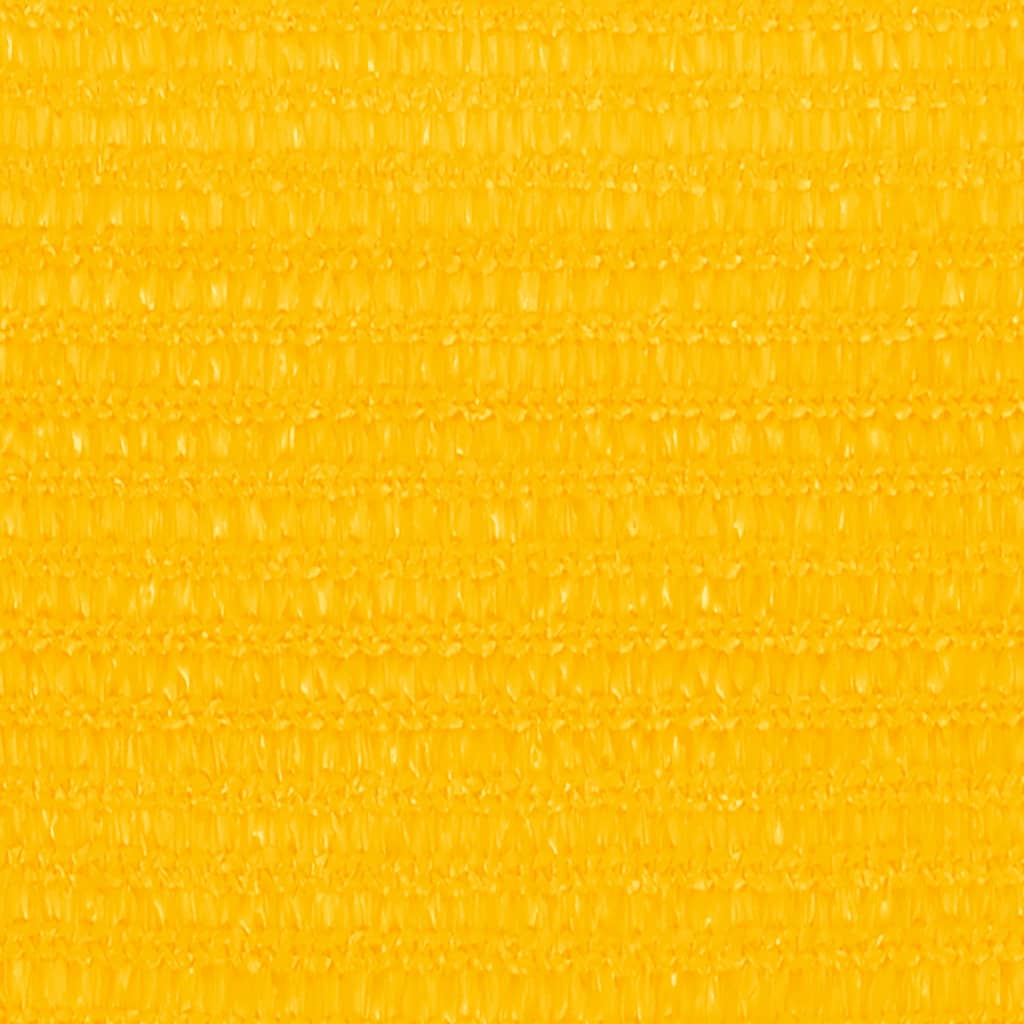 Zonnezeil 160 g/m² 2,5x3,5 m HDPE geel