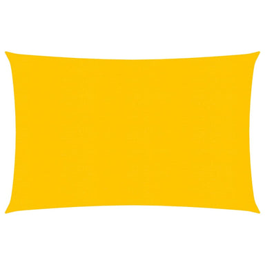 Zonnezeil 160 g/m² 2,5x4,5 m HDPE geel