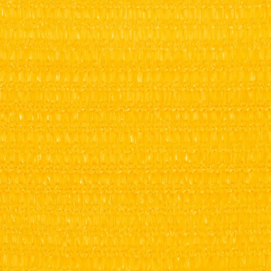 Zonnezeil 160 g/m² 2,5x4,5 m HDPE geel