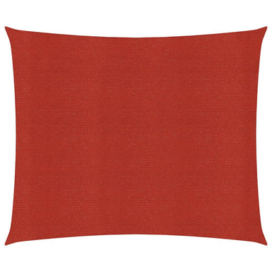 Zonnezeil 160 G/M² Hdpe Rood 6 x 6 m