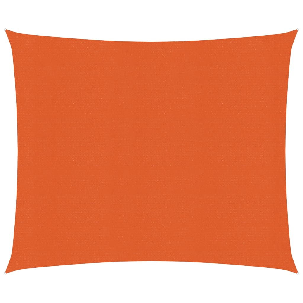 Zonnezeil 160 G/M² 3,6X3,6 M Hdpe Oranje 3.6 x 3.6 m orange