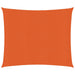 Zonnezeil 160 G/M² 3,6X3,6 M Hdpe Oranje 3.6 x 3.6 m orange