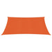 Zonnezeil 160 G/M² 3,6X3,6 M Hdpe Oranje 3.6 x 3.6 m orange