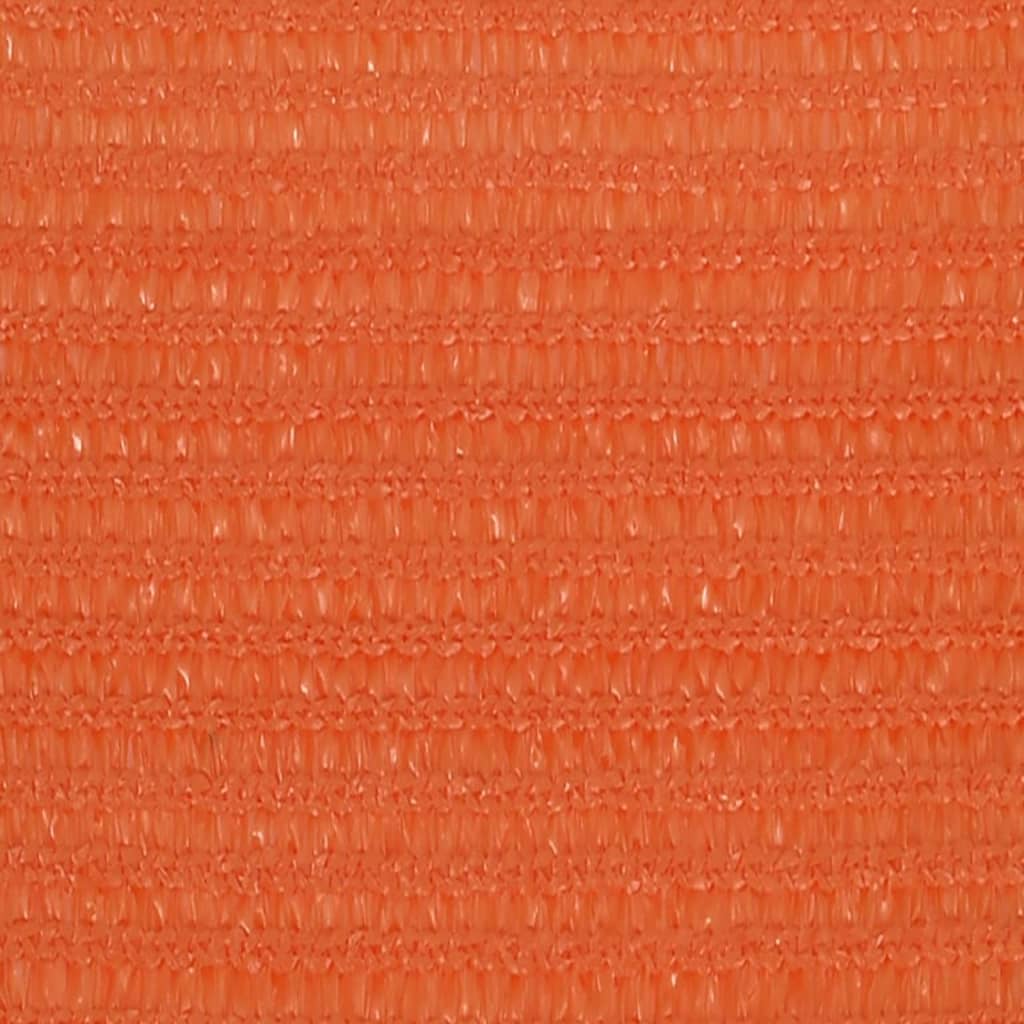 Zonnezeil 160 G/M² 3,6X3,6 M Hdpe Oranje 3.6 x 3.6 m orange