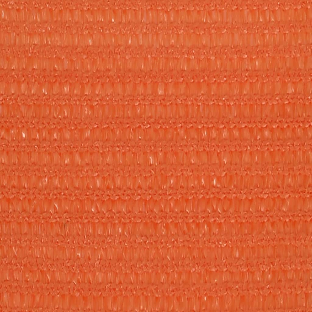 Zonnezeil 160 G/M² 2X5 M Hdpe Oranje 2 x 5 m orange