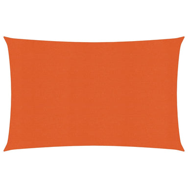 Zonnezeil 160 g/m² 2,5x3,5 m HDPE oranje