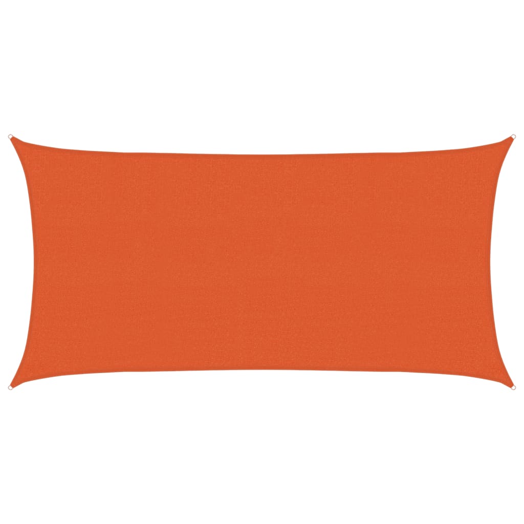 Zonnezeil 160 G/M² 2,5X4,5 M Hdpe Oranje Orange 2.5 x 4.5 m