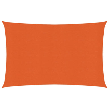 Zonnezeil 160 g/m² 3,5x4,5 m HDPE oranje