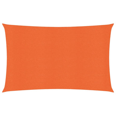 Zonnezeil 160 g/m² 3,5x5 m HDPE oranje