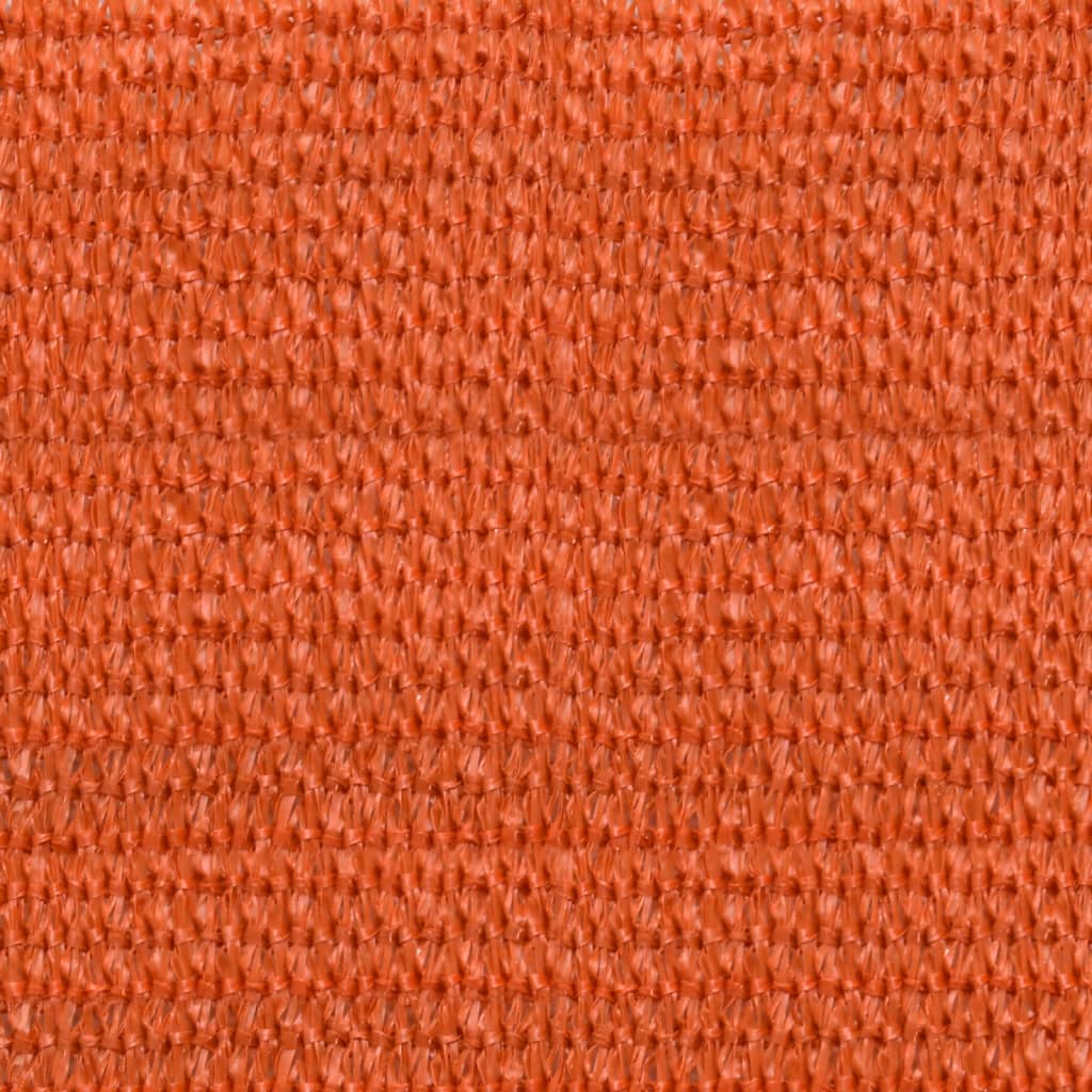 Zonnezeil 160 G/M² Hdpe Oranje Orange 3 x 3 x 3 m