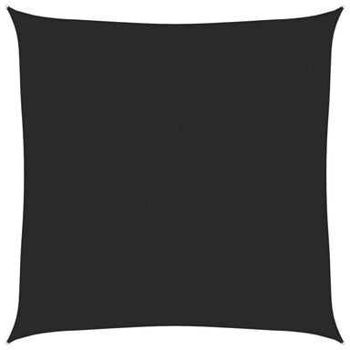 Zonnezeil 160 G/M² Hdpe Zwart 6 x 6 m