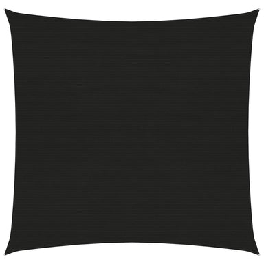 Zonnezeil 160 g/m² 2,5x3 m HDPE zwart