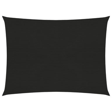 Zonnezeil 160 G/M² 3X4 M Hdpe Zwart 3 x 4 m