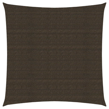 Zonnezeil 160 G/M² 3,6X3,6 M Hdpe Bruin 3.6 x 3.6 m