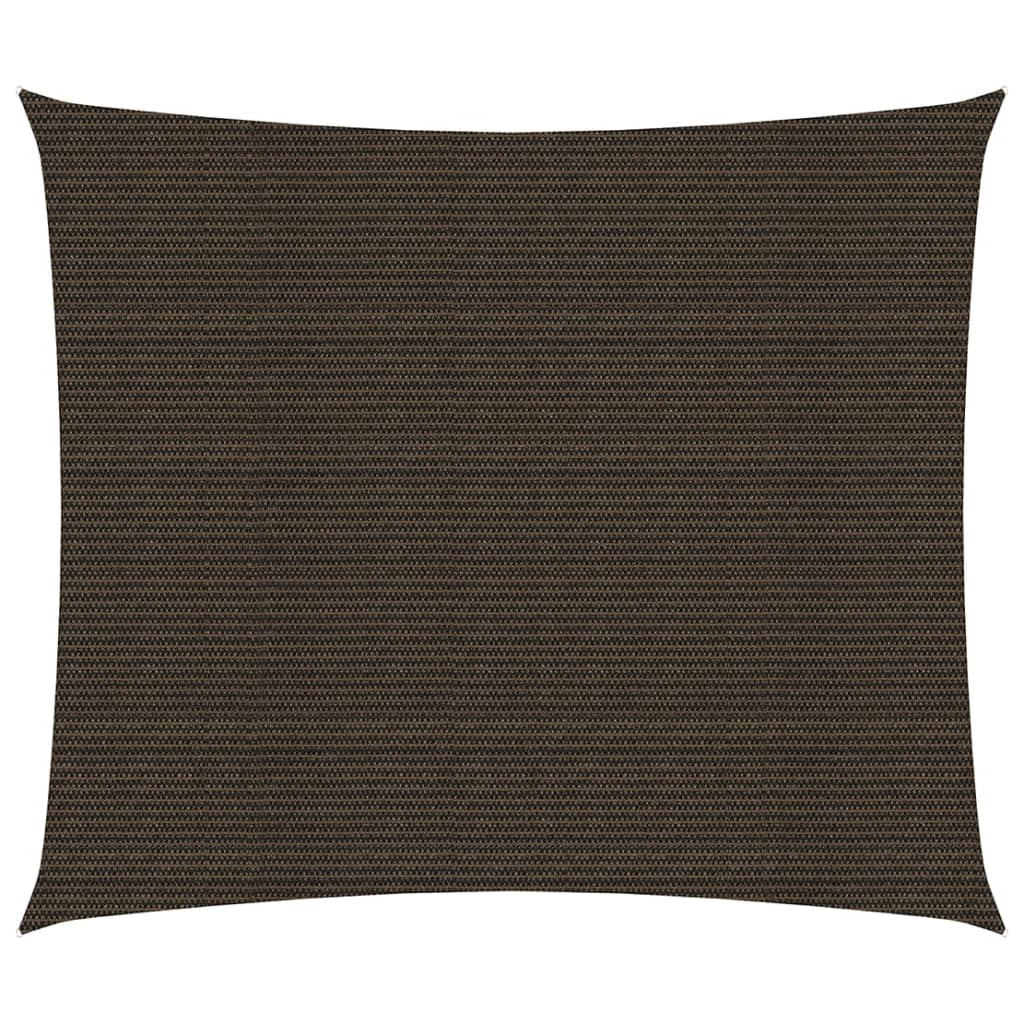 Zonnezeil 160 g/m² 2,5x3 m HDPE bruin