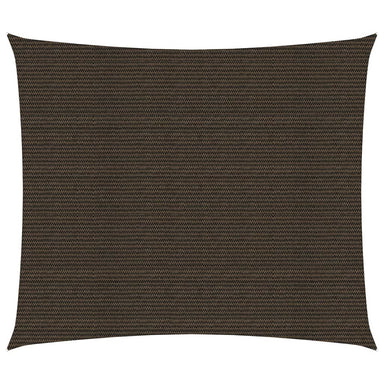 Zonnezeil 160 g/m² 2,5x3 m HDPE bruin