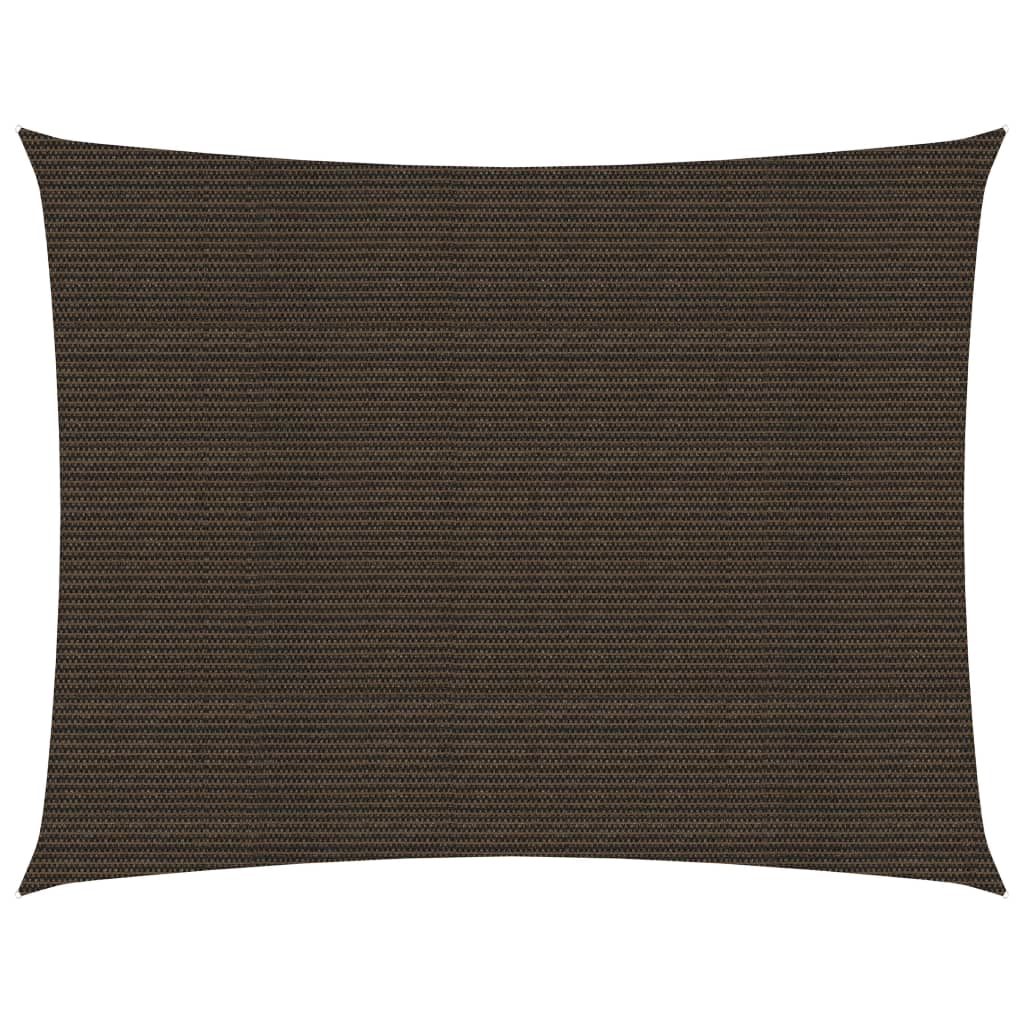 Zonnezeil 160 G/M² 3,5X4,5 M Hdpe Bruin 3.5 x 4.5 m