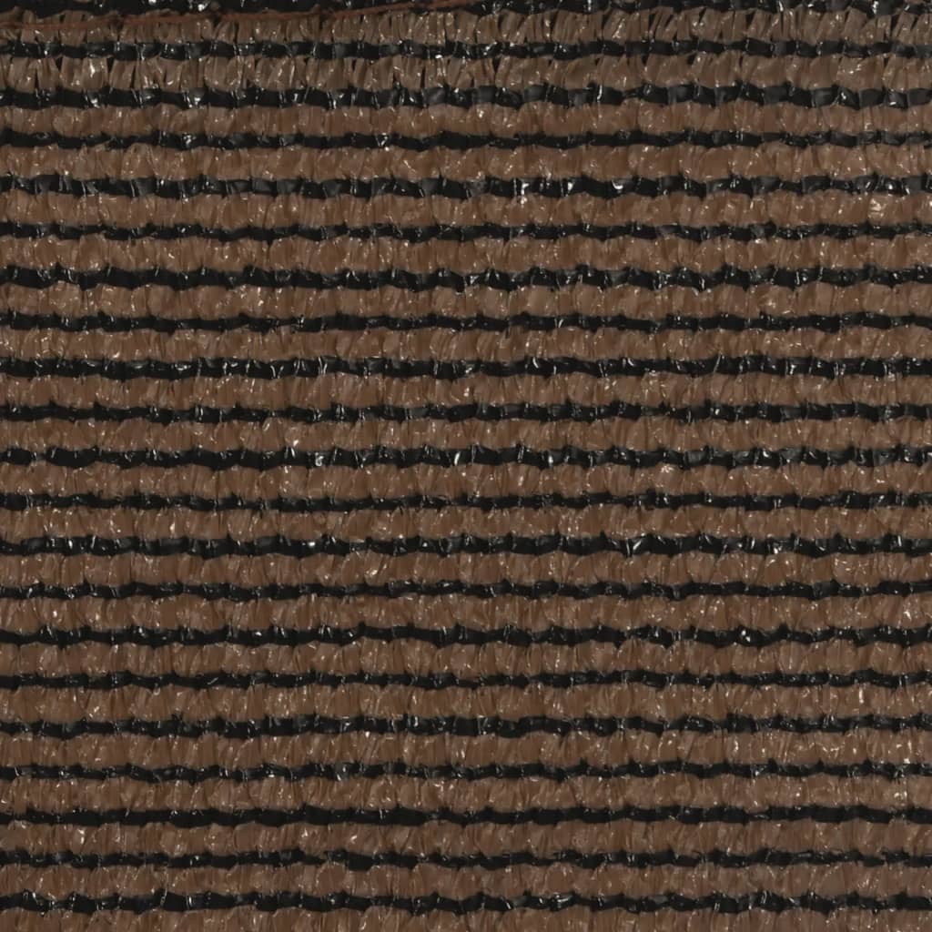 Zonnezeil 160 G/M² Hdpe Bruin 4 x 6 m