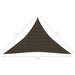Zonnezeil 160 G/M² 4X4X5,8 M Hdpe Bruin 4 x 4 x 5.8 m