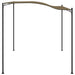 Zonneluifel 180 g/m² 3x2,4 m taupe