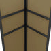 Prieel met dubbel dak 180 g/m² 3x3x2,7 m taupe