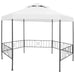 Tuinprieel 180 g/m² 323x275x265 cm wit
