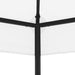 Tuinprieel 180 g/m² 323x275x265 cm wit