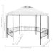 Tuinprieel 180 g/m² 323x275x265 cm wit
