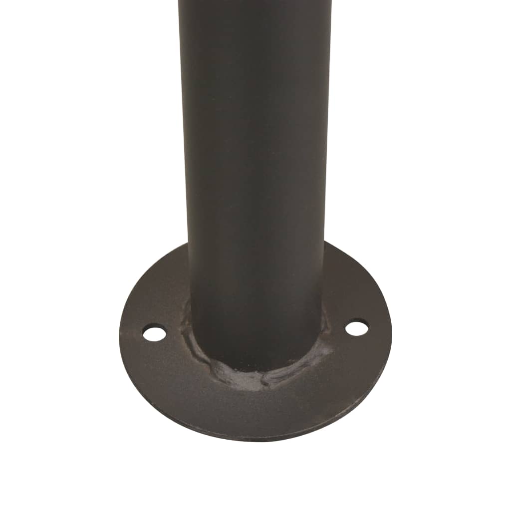Prieel 180 g/m² 3x3 m stof en staal antraciet