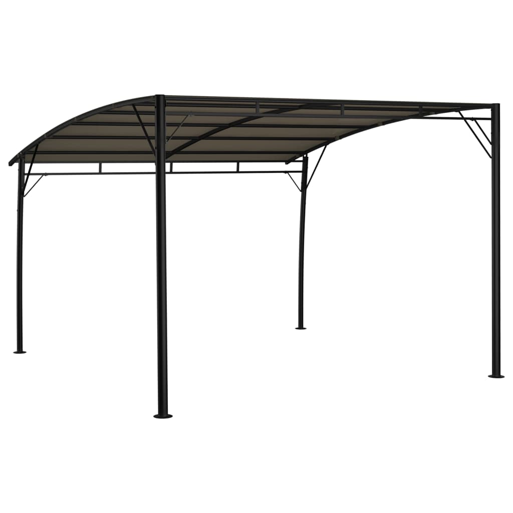 Zonneluifel 3x3x2,55 m taupe