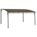 Zonneluifel 4x3x2,55 m taupe