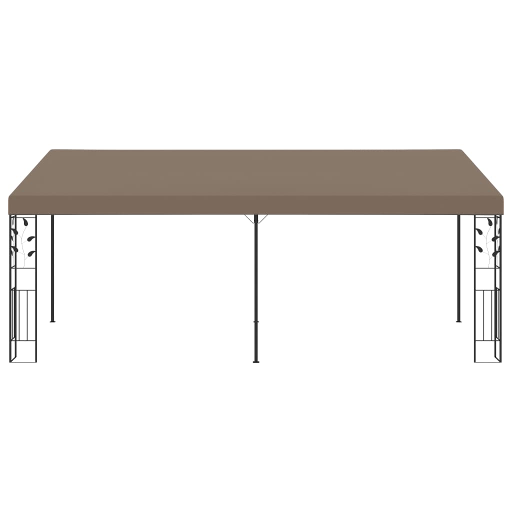 Wandprieel 6x3x2,5 m taupe