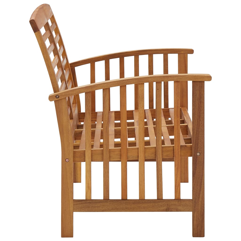Tuinbank 119 Cm Massief Acaciahout Bruin