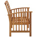 Tuinbank 119 Cm Massief Acaciahout Bruin