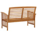 Tuinbank 119 Cm Massief Acaciahout Bruin
