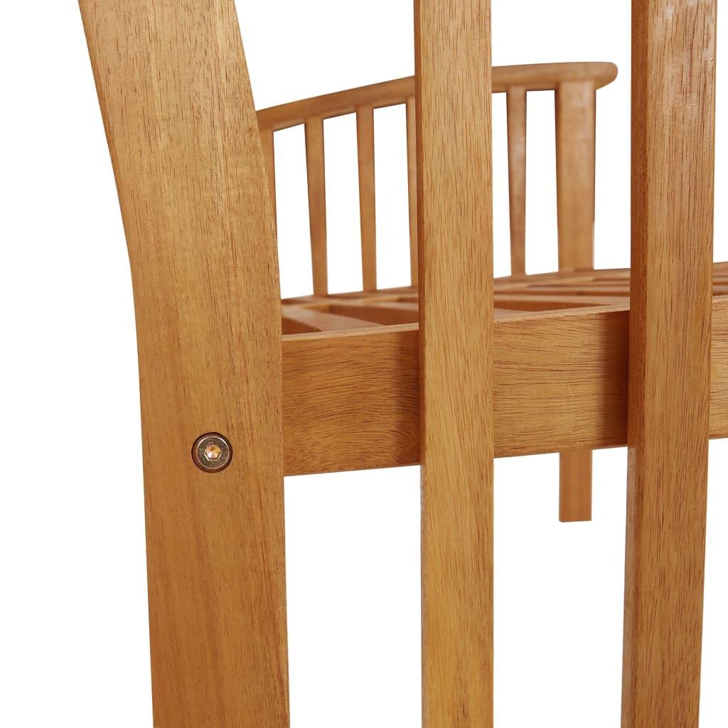 Tuinbank 119 Cm Massief Acaciahout Bruin