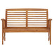 Tuinbank 119 Cm Massief Acaciahout Bruin